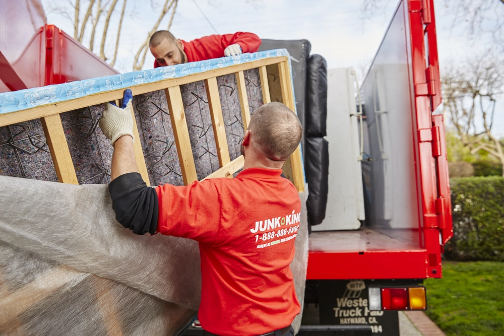 removing mattress and bedframe in cary