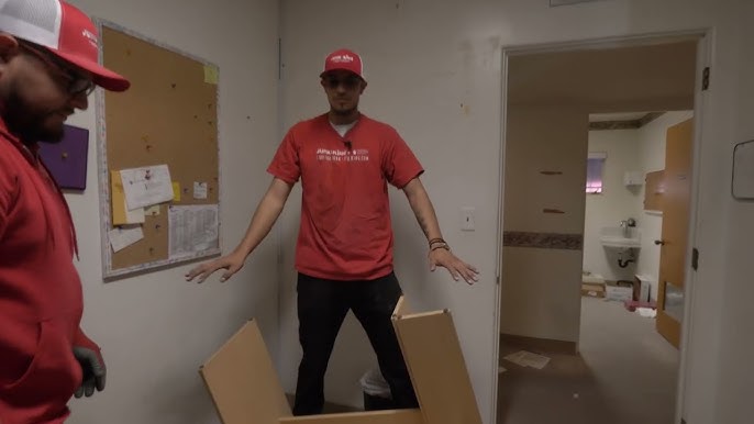 an office being cleaned out in Cary North Carolina