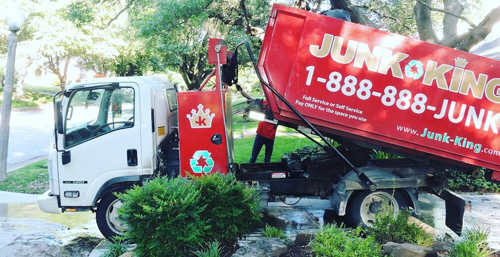 residential junk removal job in Cary North Carolina